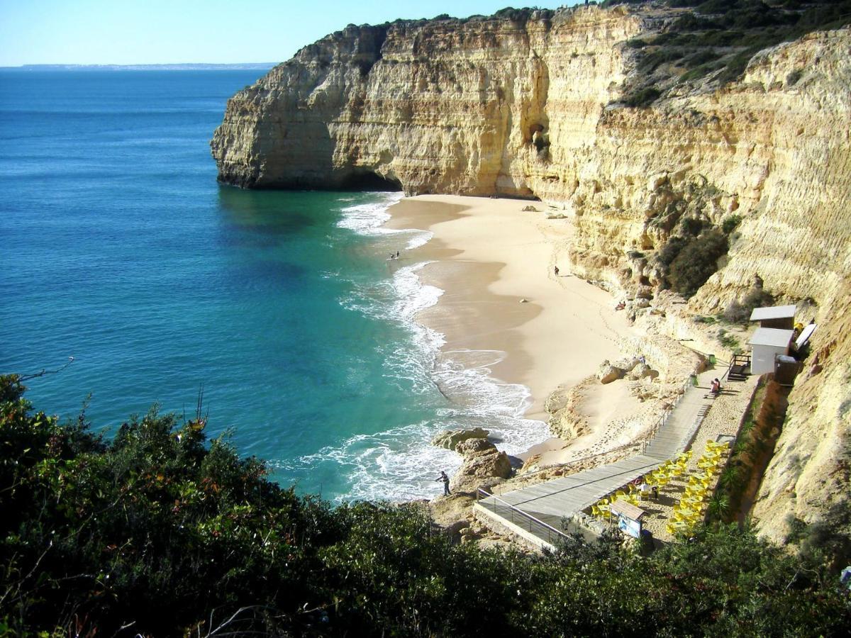 Casa Nova direkt auf der Klippe Apartment Carvoeiro  Bagian luar foto